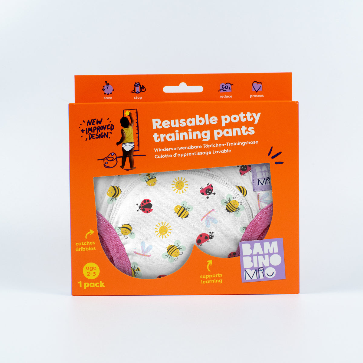 Reusable Potty Training Pants Elite Design - Fly High