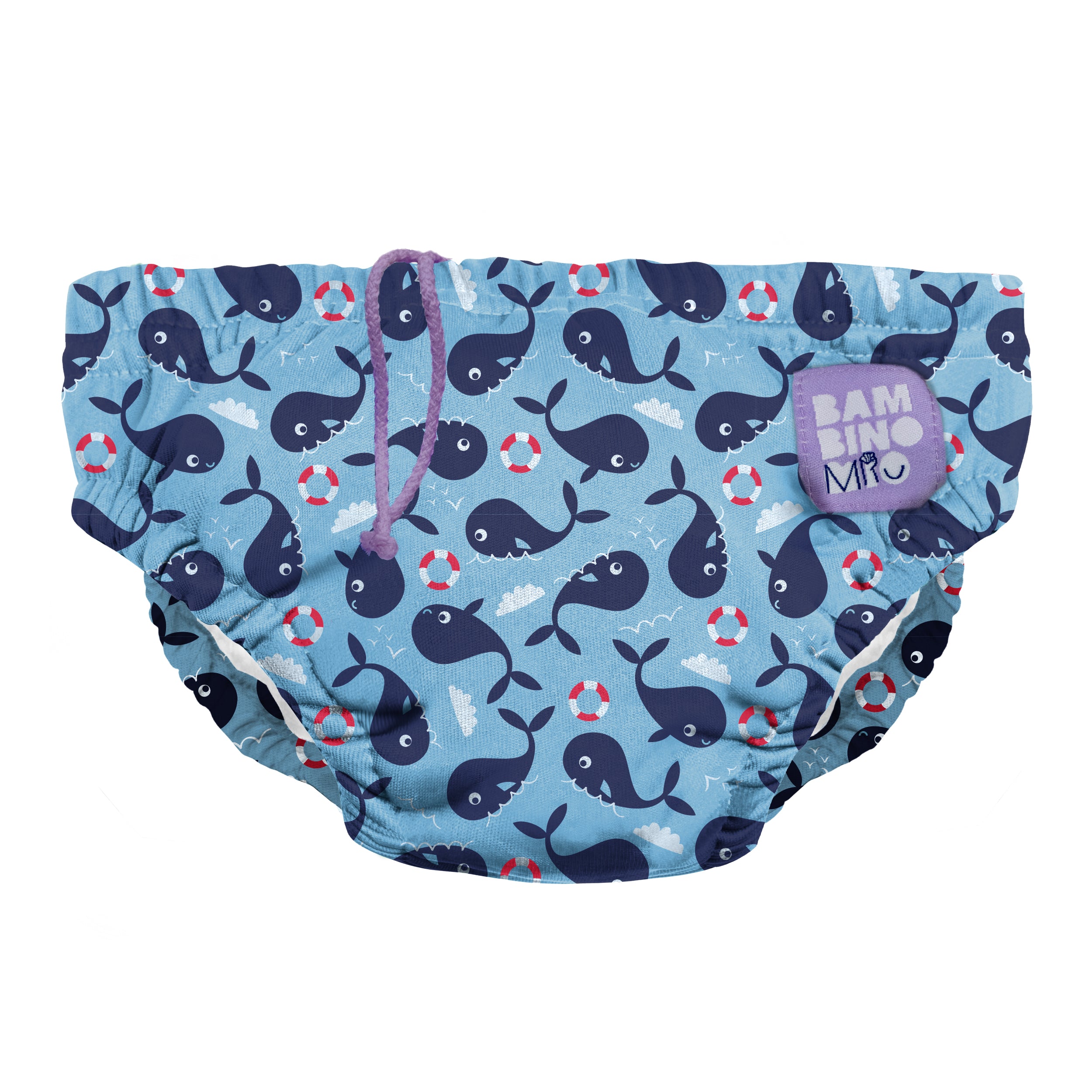 Reusable Swim Nappy - Whale