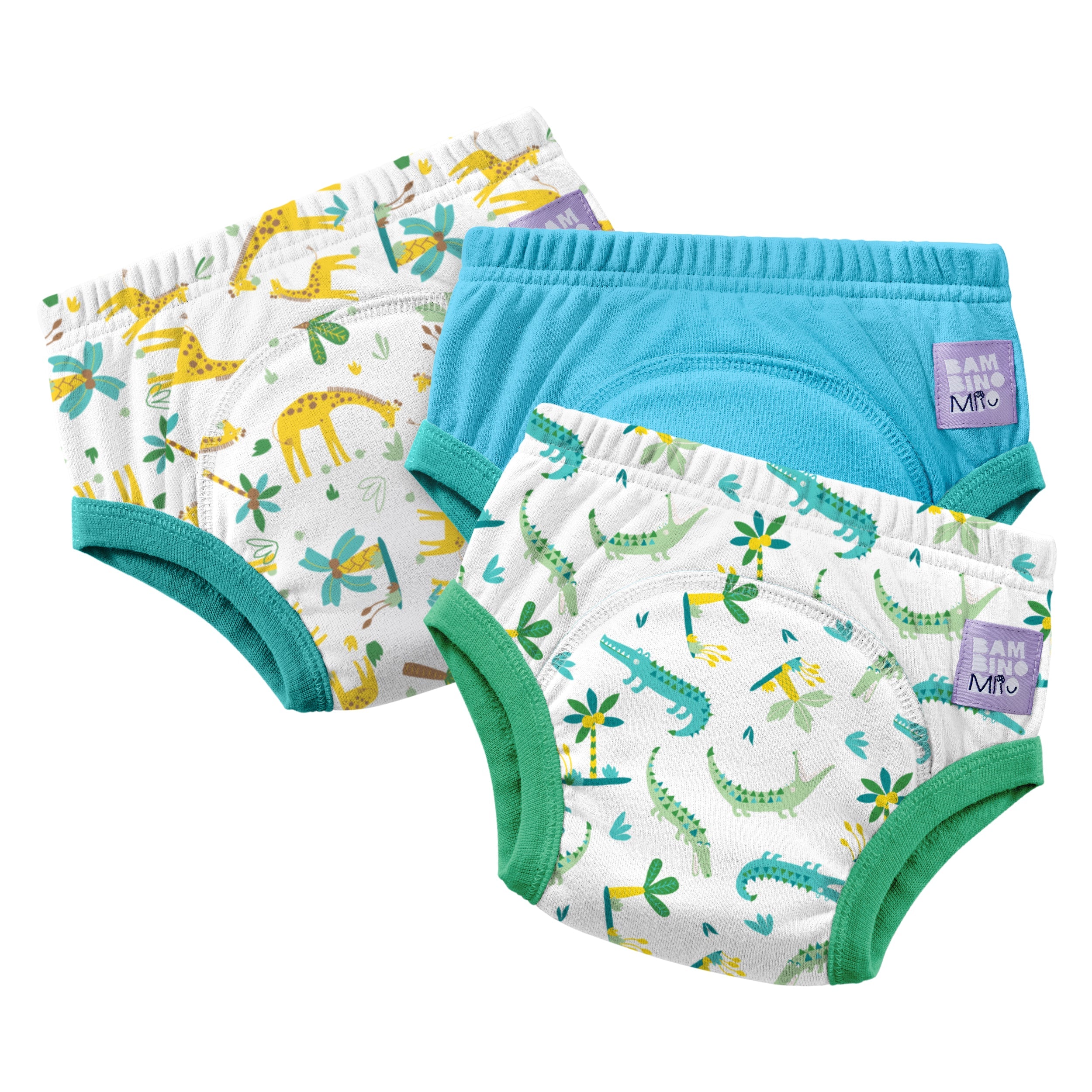 Reusable Potty Training Pants 3 Pack in Wild Life - New and Improved! - Splash About Australia