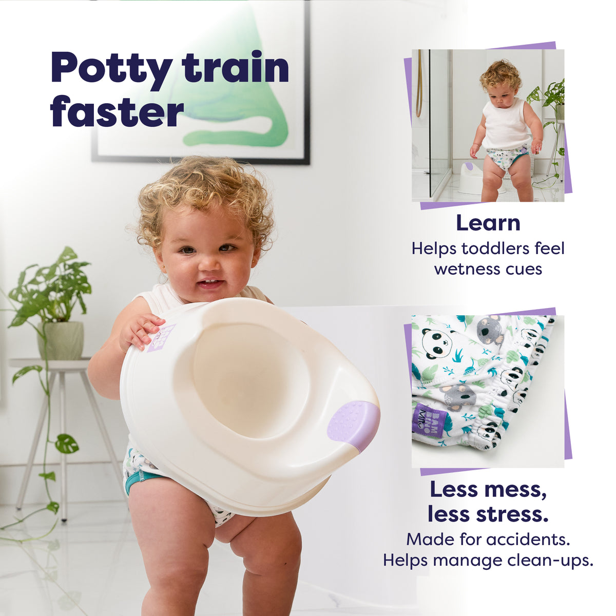 Reusable Potty Training Pants Elite Design - Little Paws