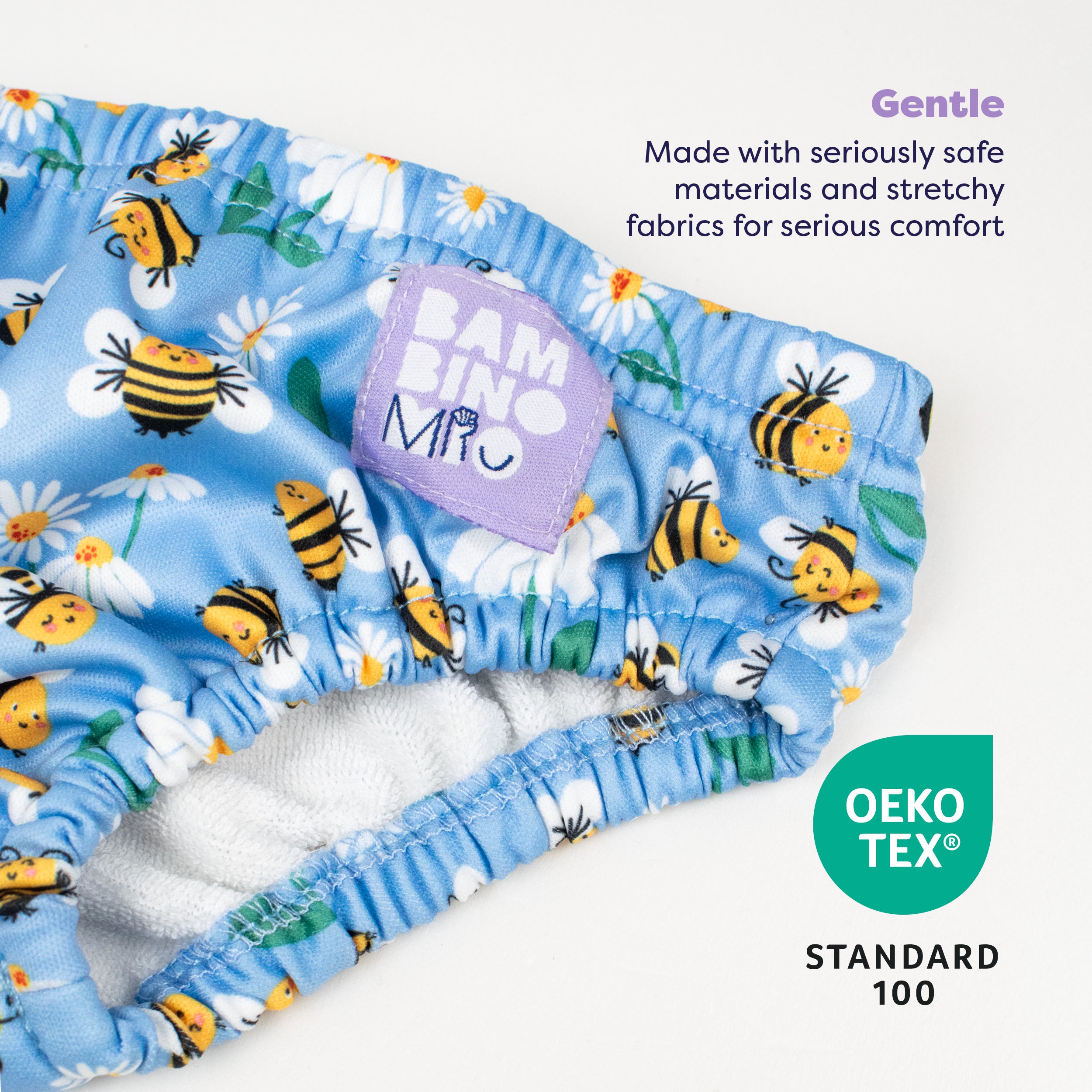 Reusable Swim Nappy - Busy Bees