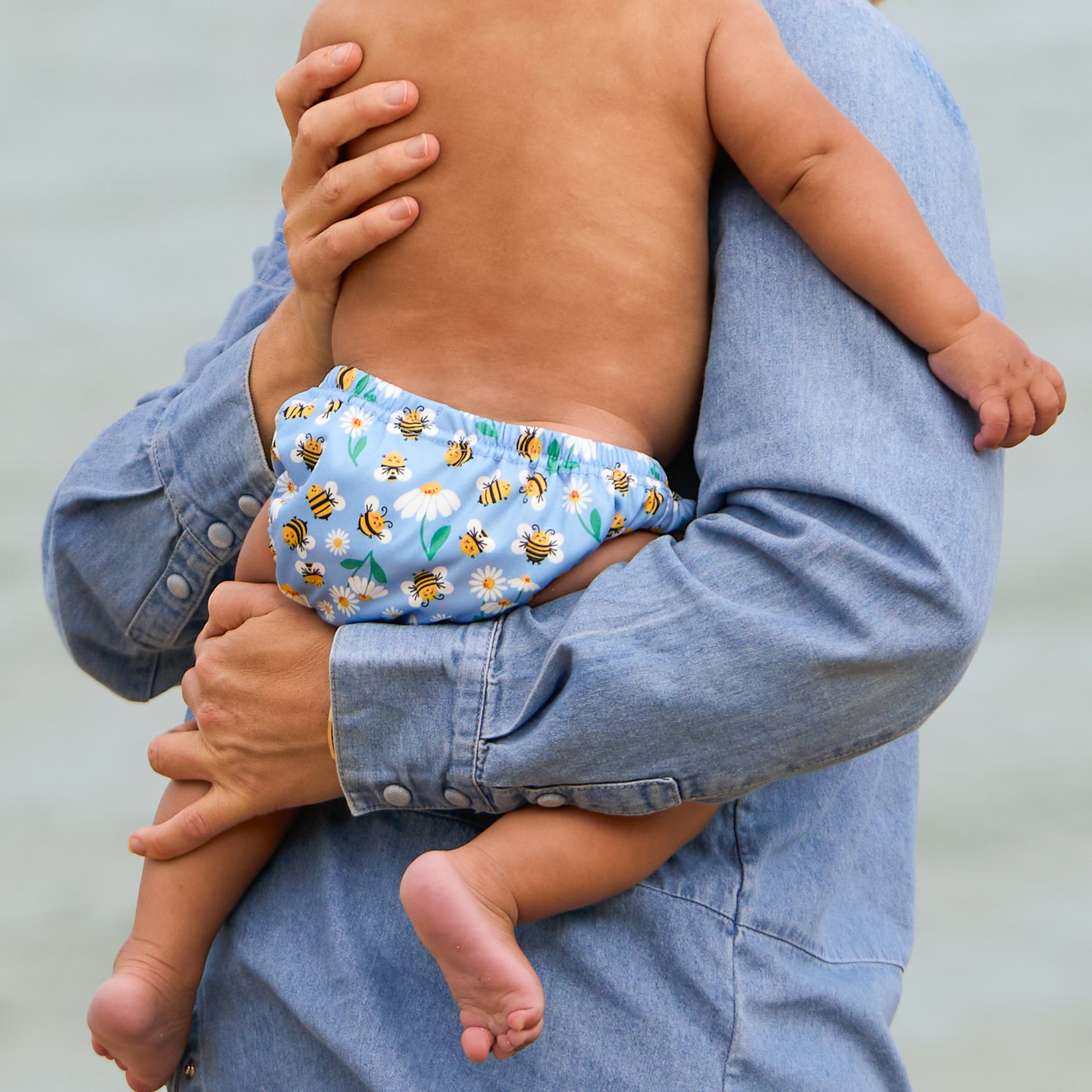 Reusable Swim Nappy - Busy Bees