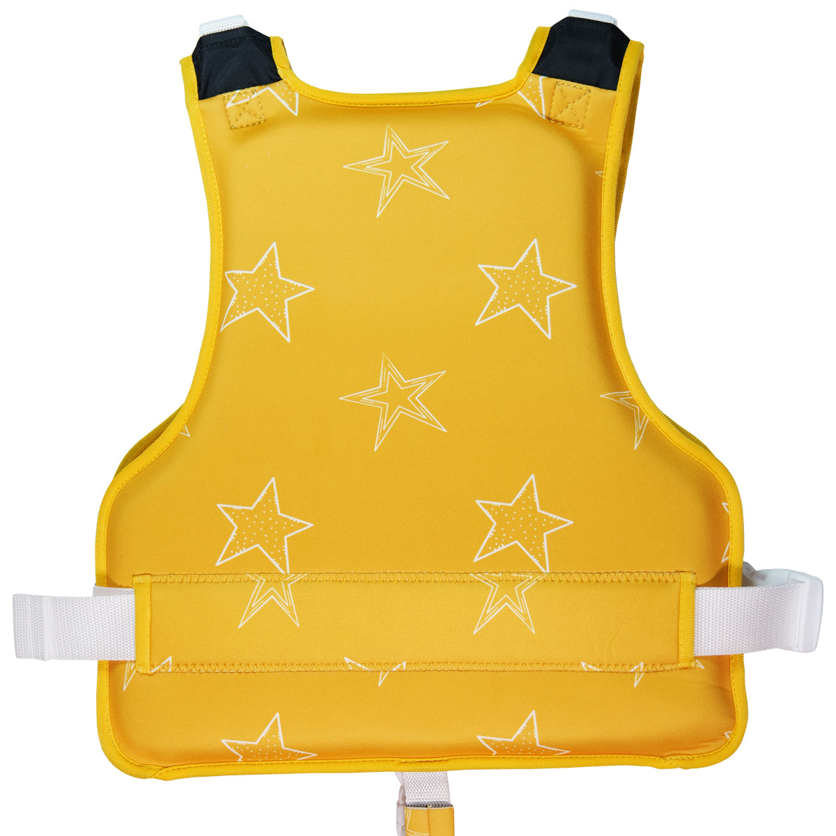 Adjustable Swim Vest Yellow Stars