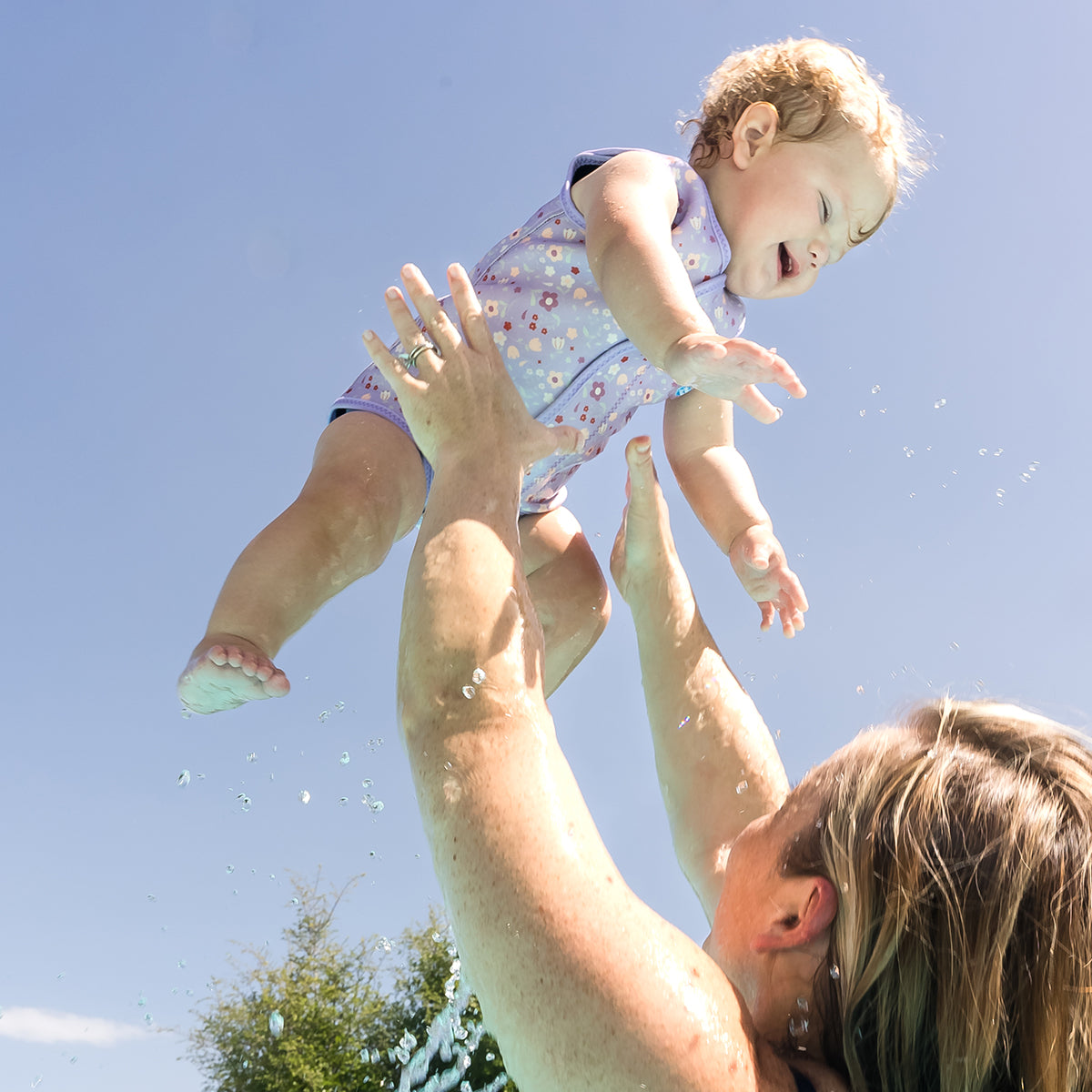 Baby Wrap™ Wetsuit Lilac Spring