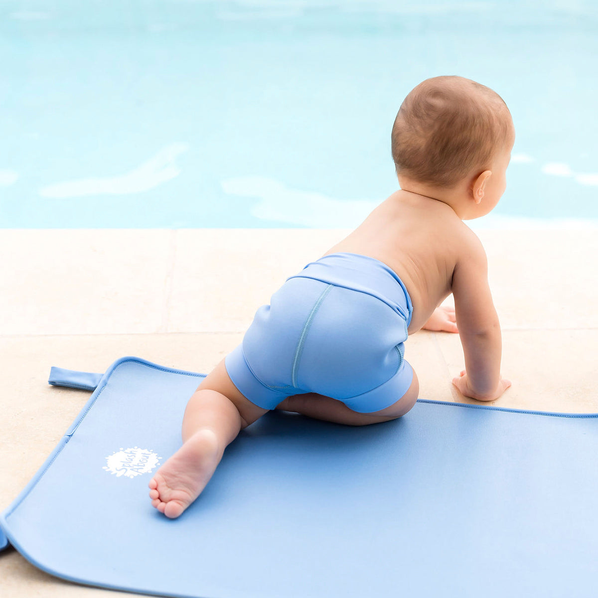 Baby Changing Mat Cashmere Blue