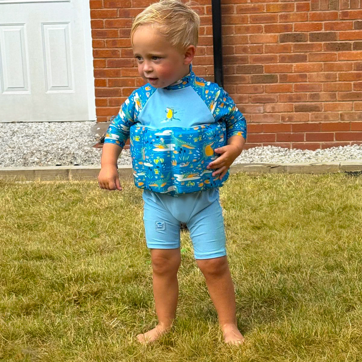 Learn to Swim Float Suit Crocodile Swamp
