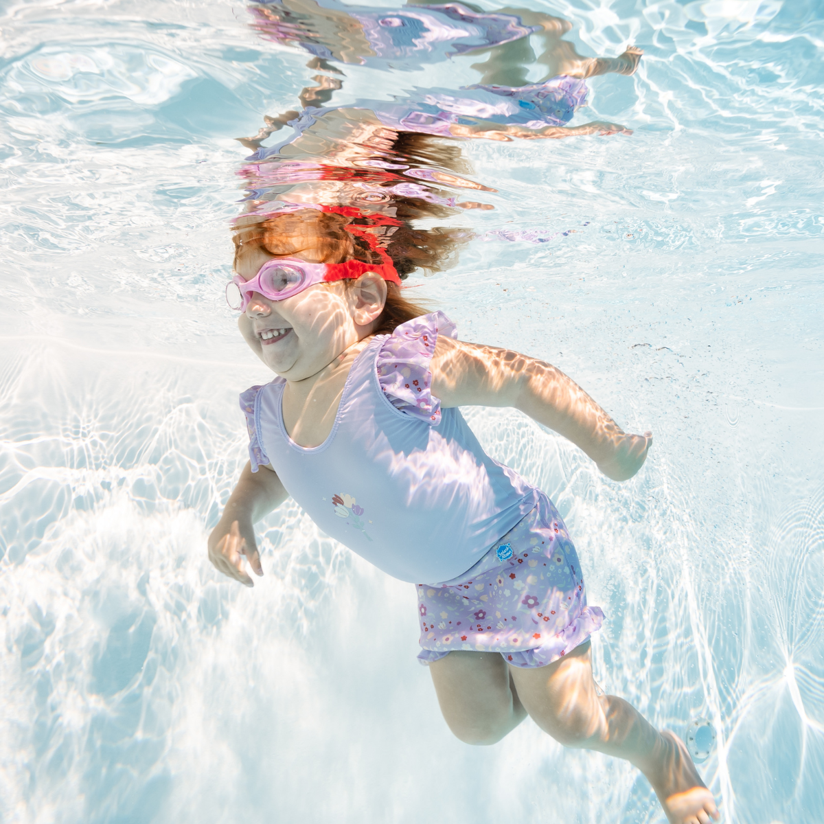 Infant Guppy Goggles Strawberry Pink