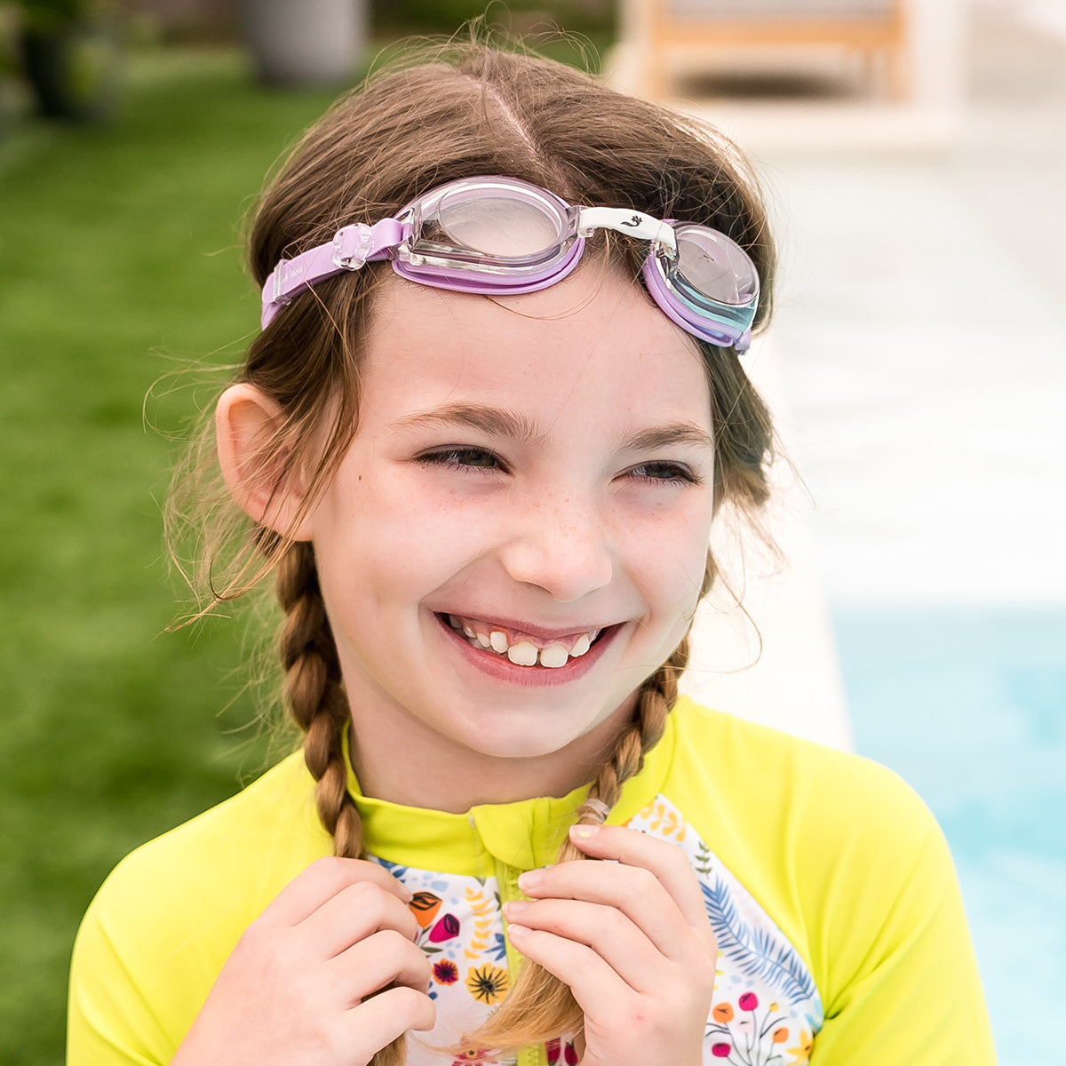 Junior Goggles Piranha Lavender