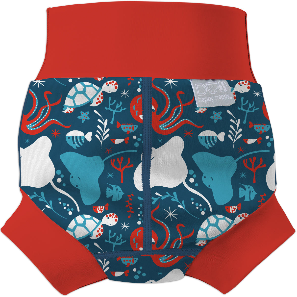 Happy Nappy™ Duo Under the Sea Red