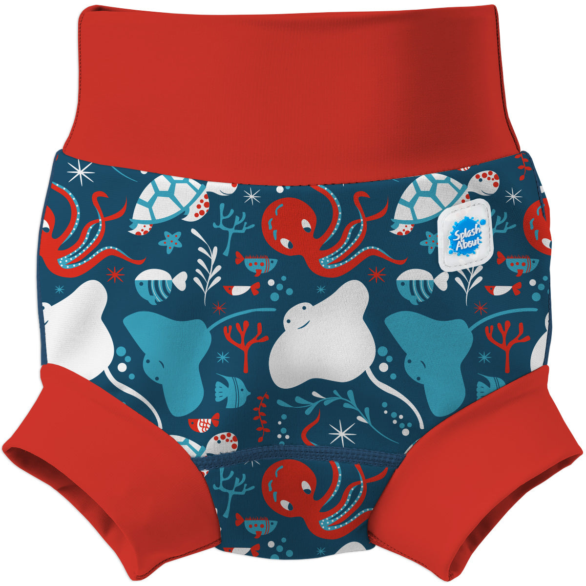 Happy Nappy™ Duo Under the Sea Red