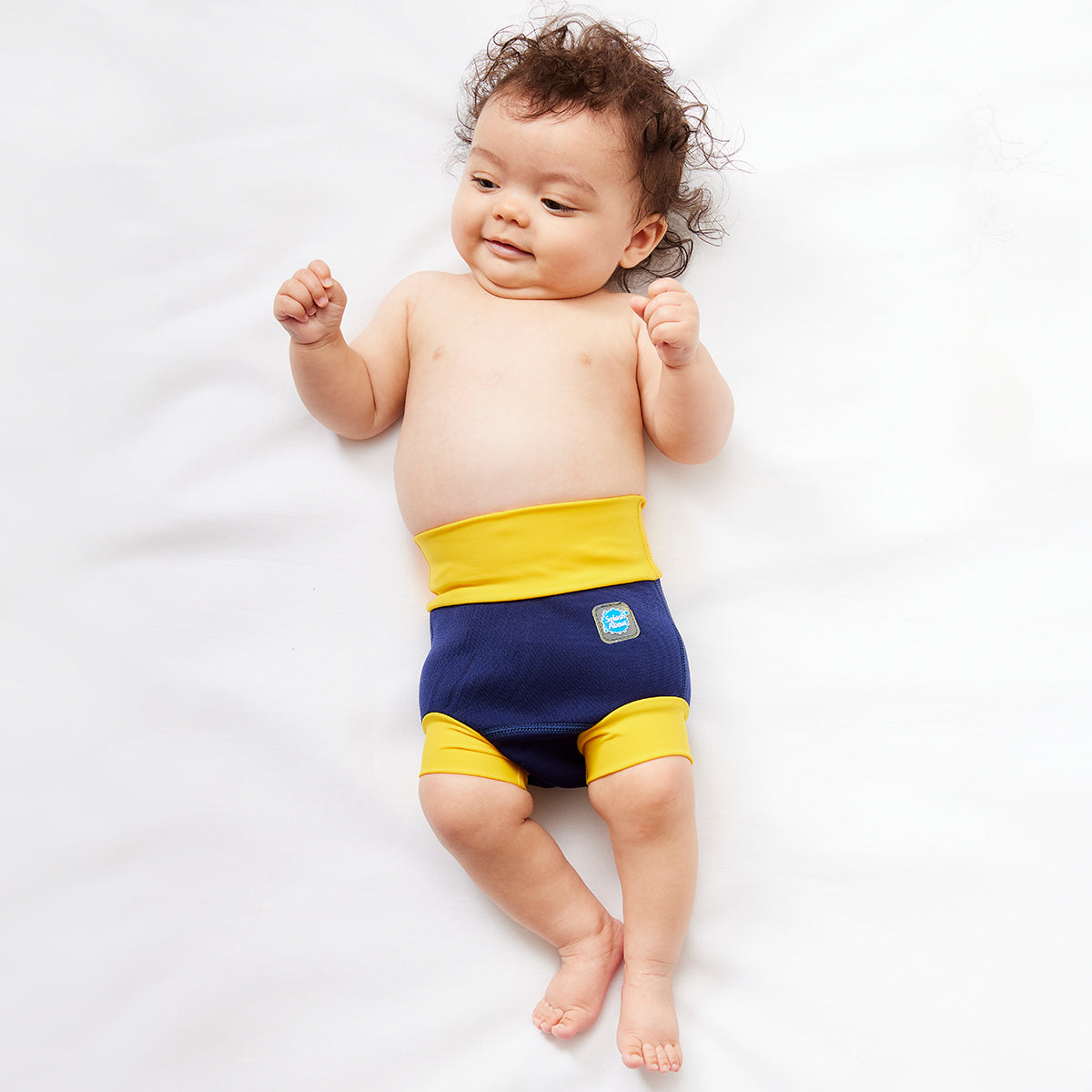 Happy Nappy™ Navy Yellow