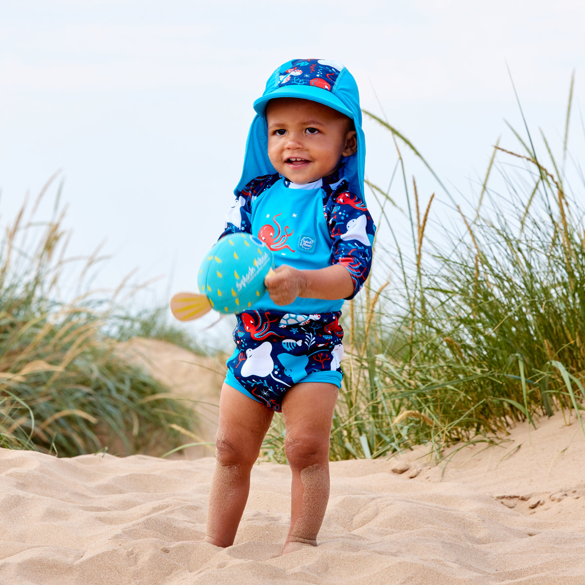 Happy Nappy™ Sunsuit Under the Sea