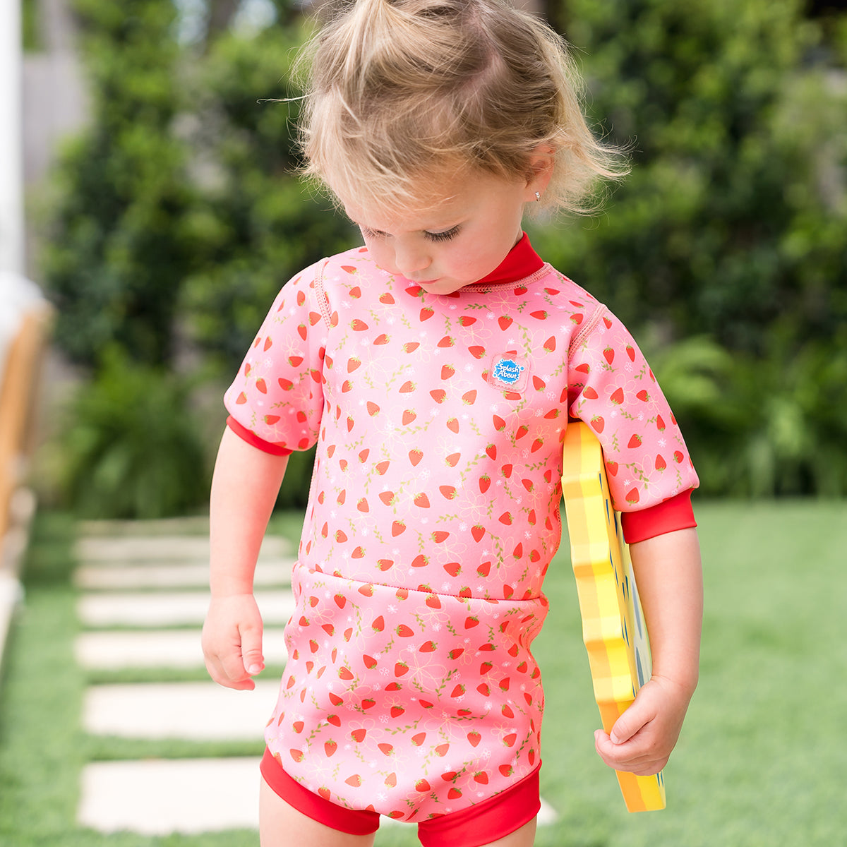 Happy Nappy™ Wetsuit Strawberry Field