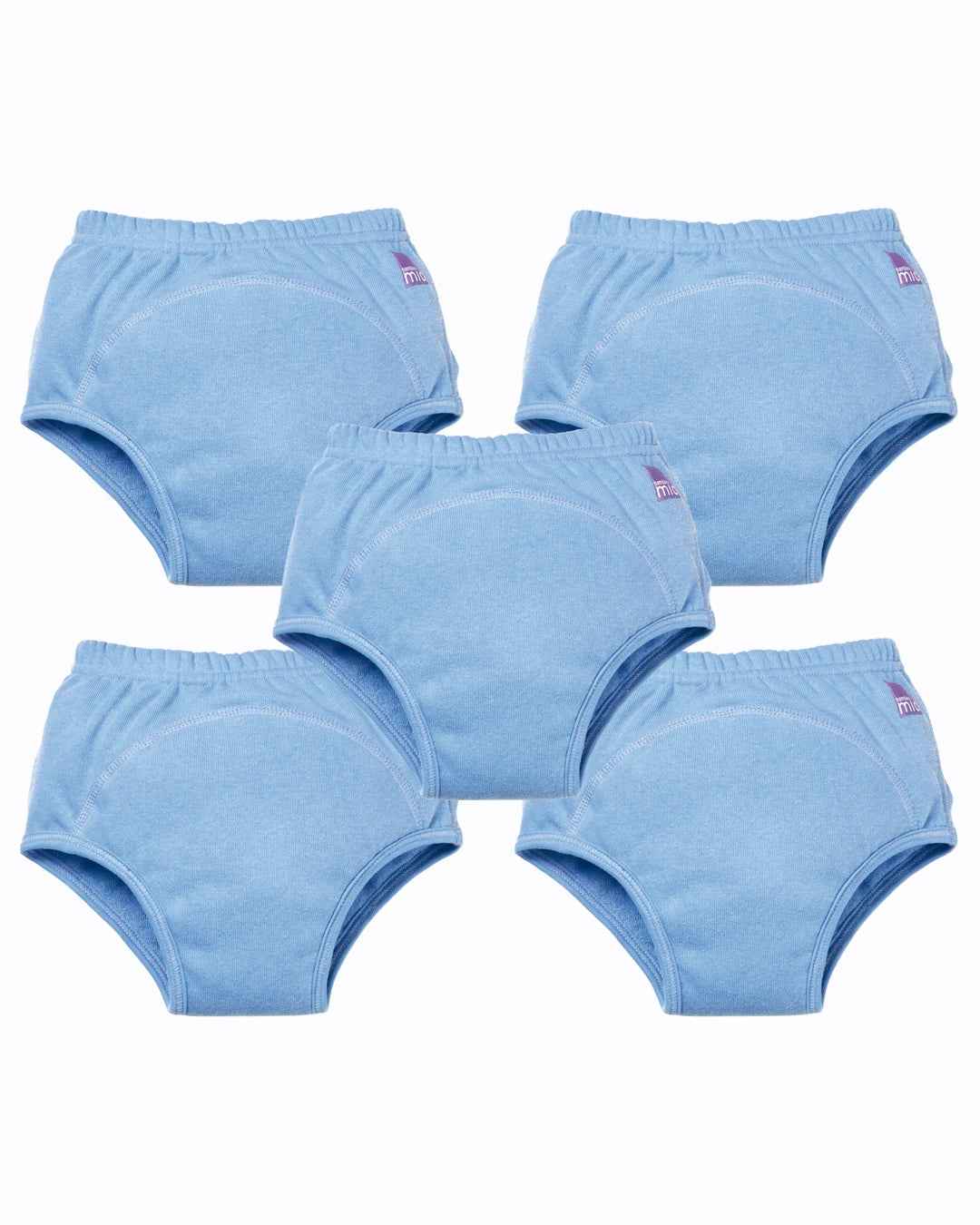 5 Pack Reusable Potty Training Pants - Blue