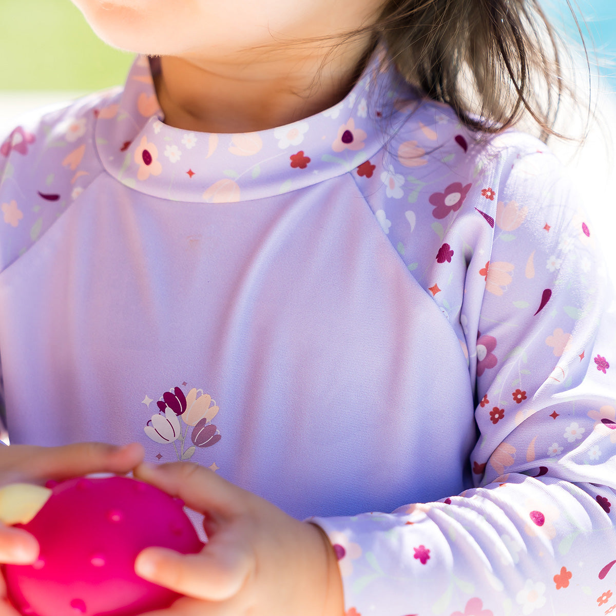 Long Sleeve Rashie Lilac Spring