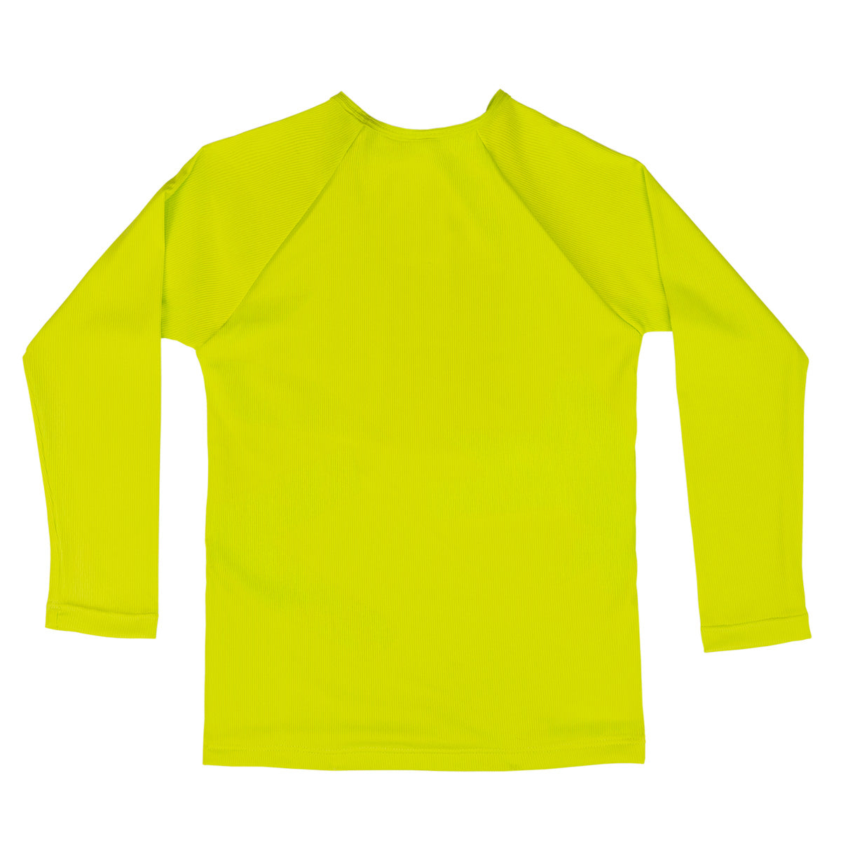 Premium Long Sleeve Rashie - Neon Lime