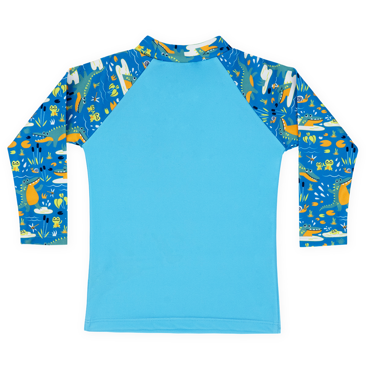 Long Sleeve Rashie Crocodile Swamp