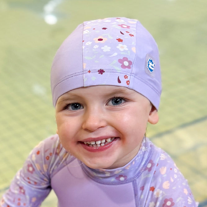 Baby & Toddler Swim Cap Lilac Spring