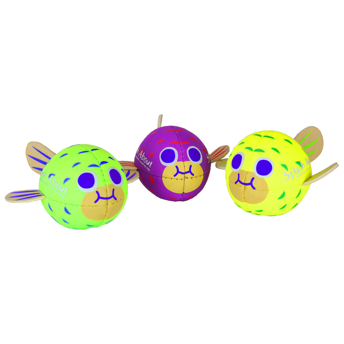 Mini Pufferfish Pool Balls - Pack of 3