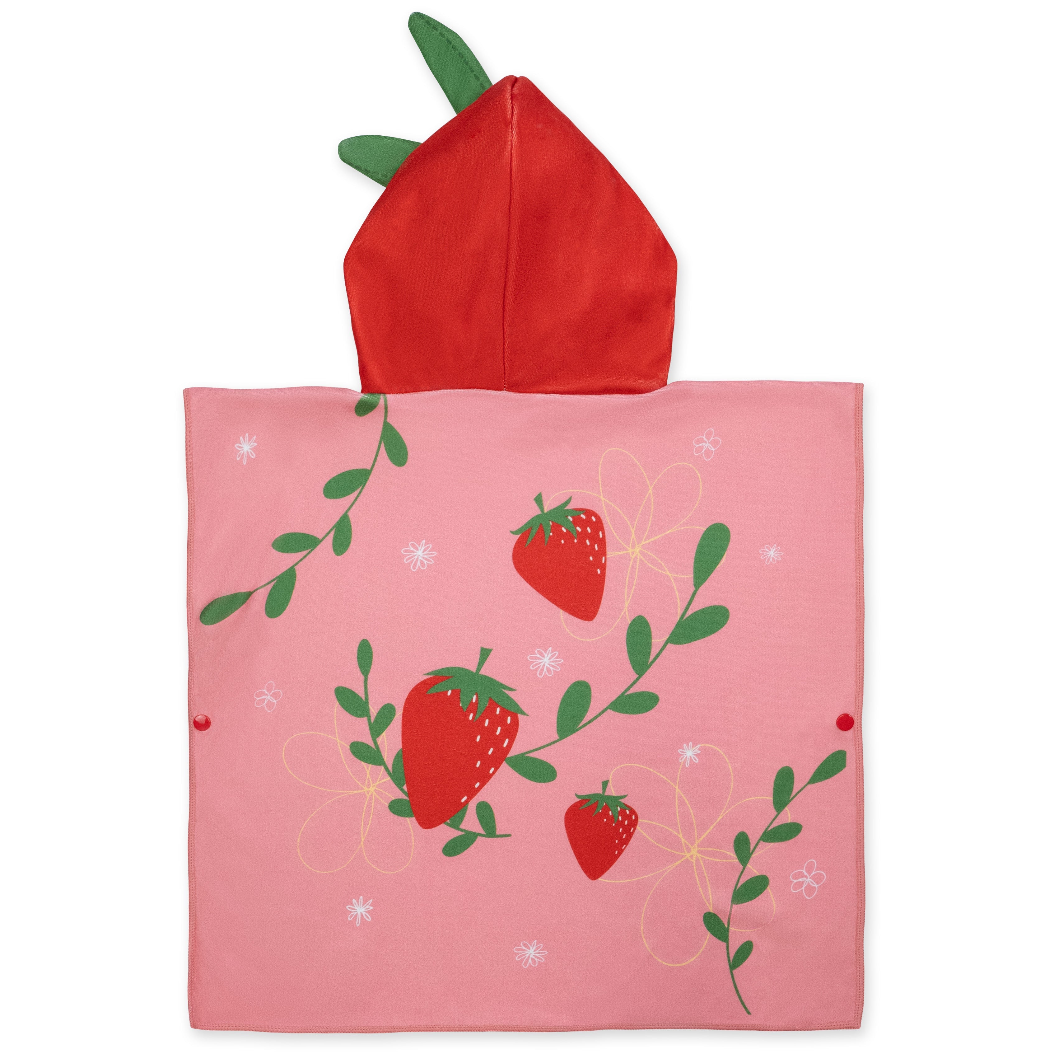 Hooded Towel Strawberry Field