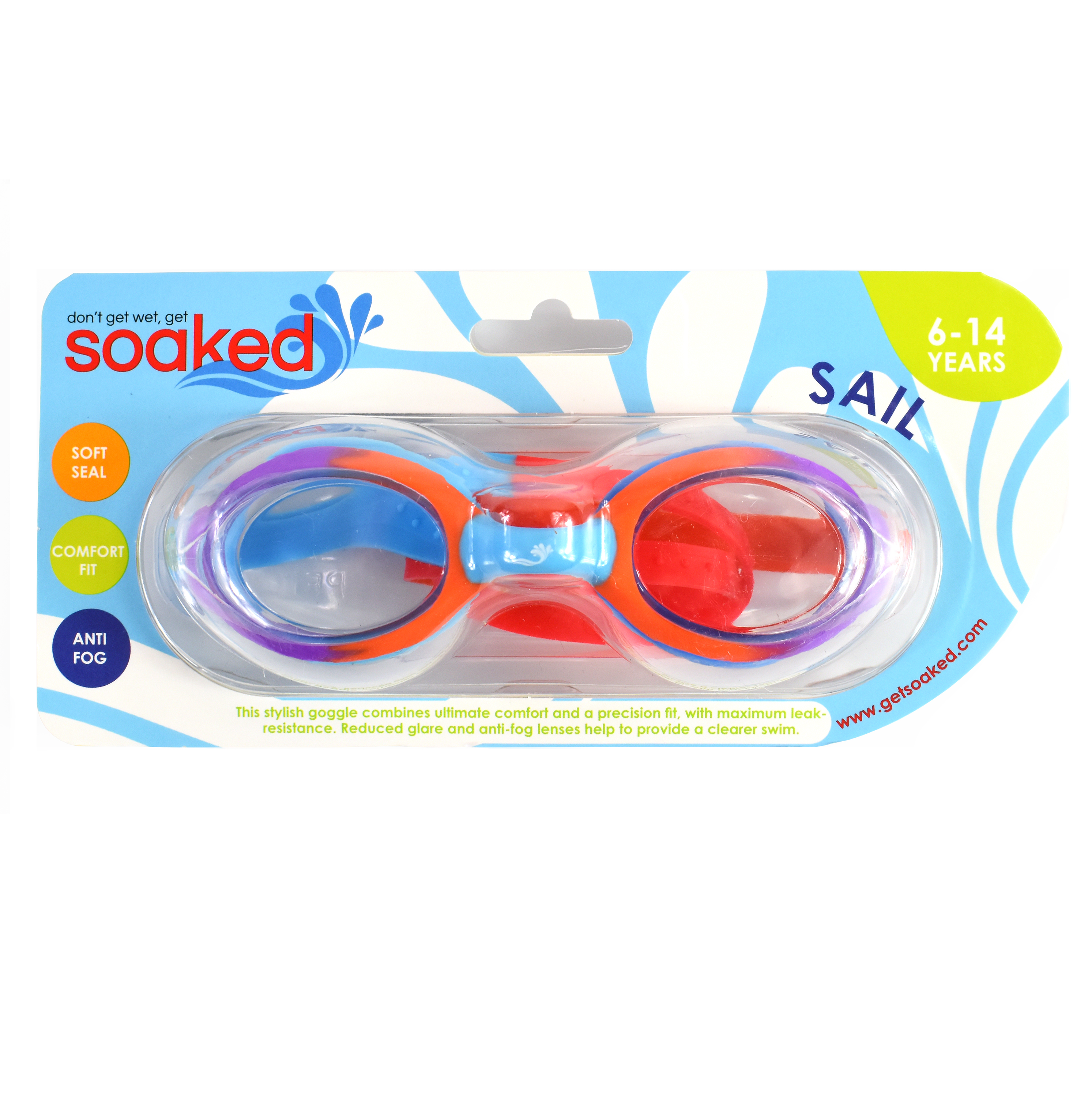 Junior Sail Fusion Blue Goggles