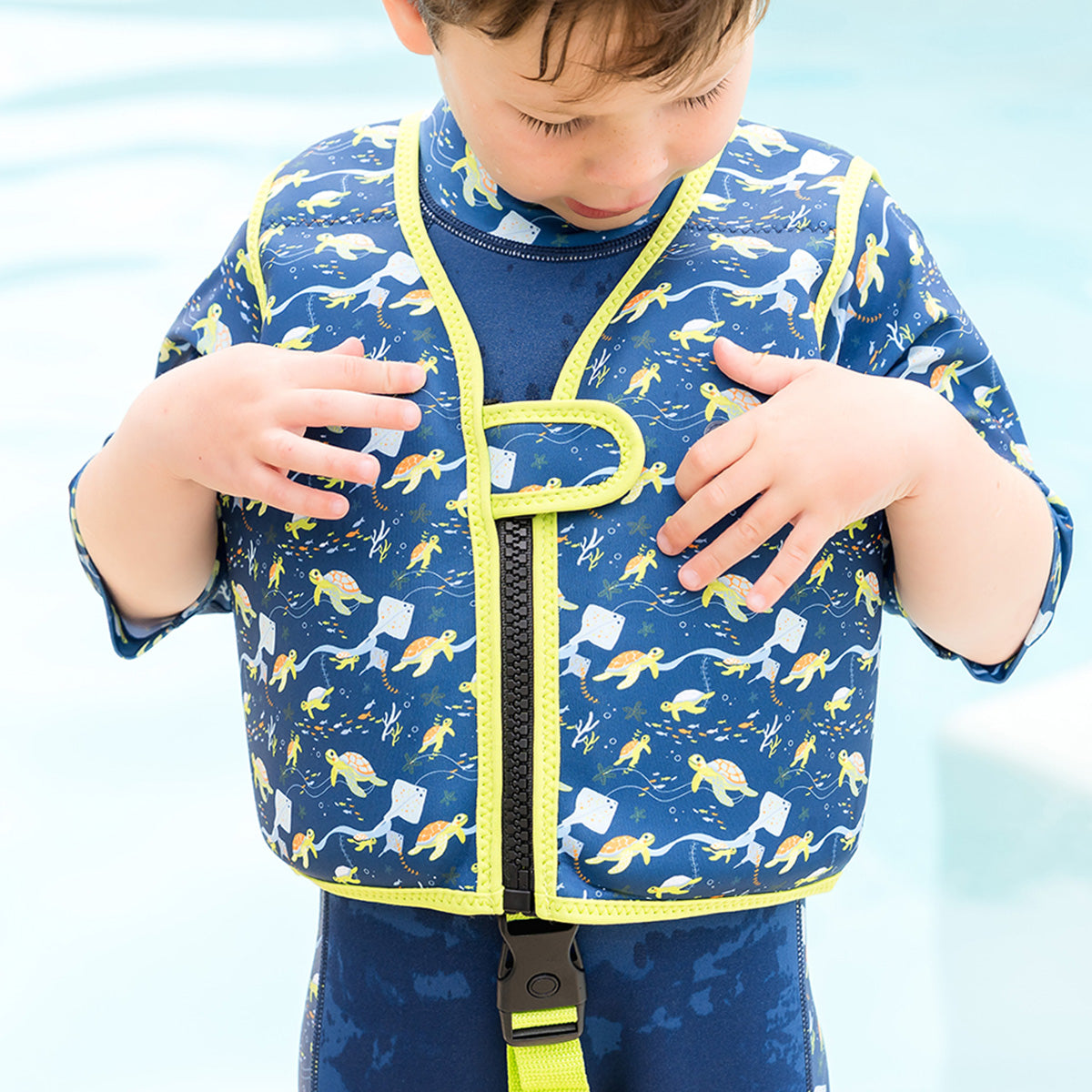 Go Splash Swim Vest Turtle Tide