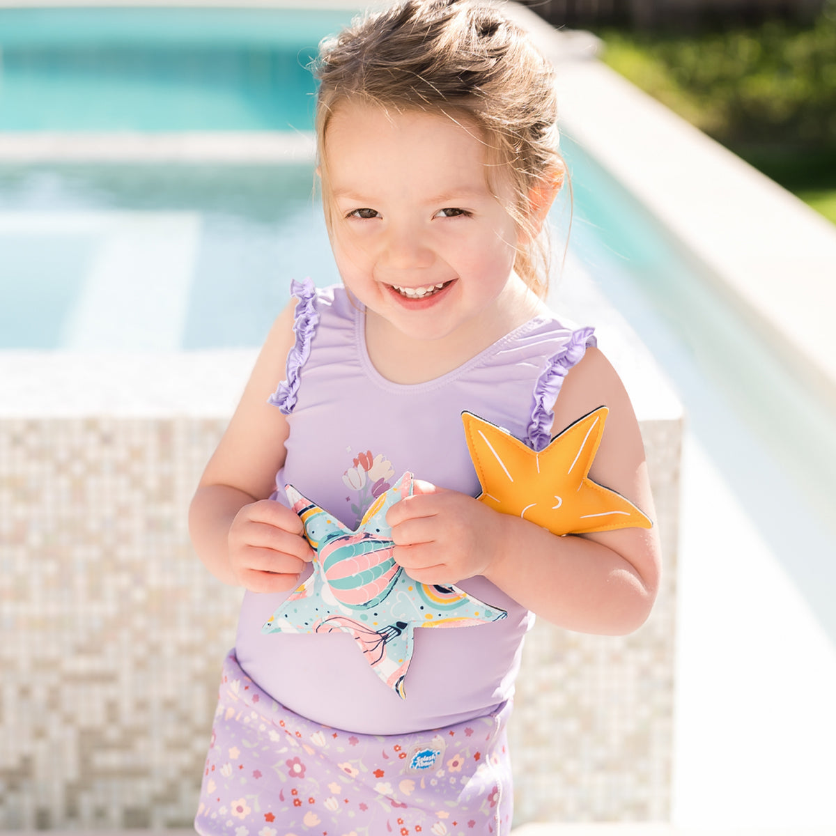 Happy Nappy™ Swimsuit Lilac Spring