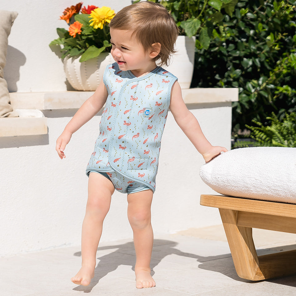Combinaison Néoprène Bébé Splash About - Protection Thermique UPF50+ - Piscine Et Plage - Fermeture Velcro