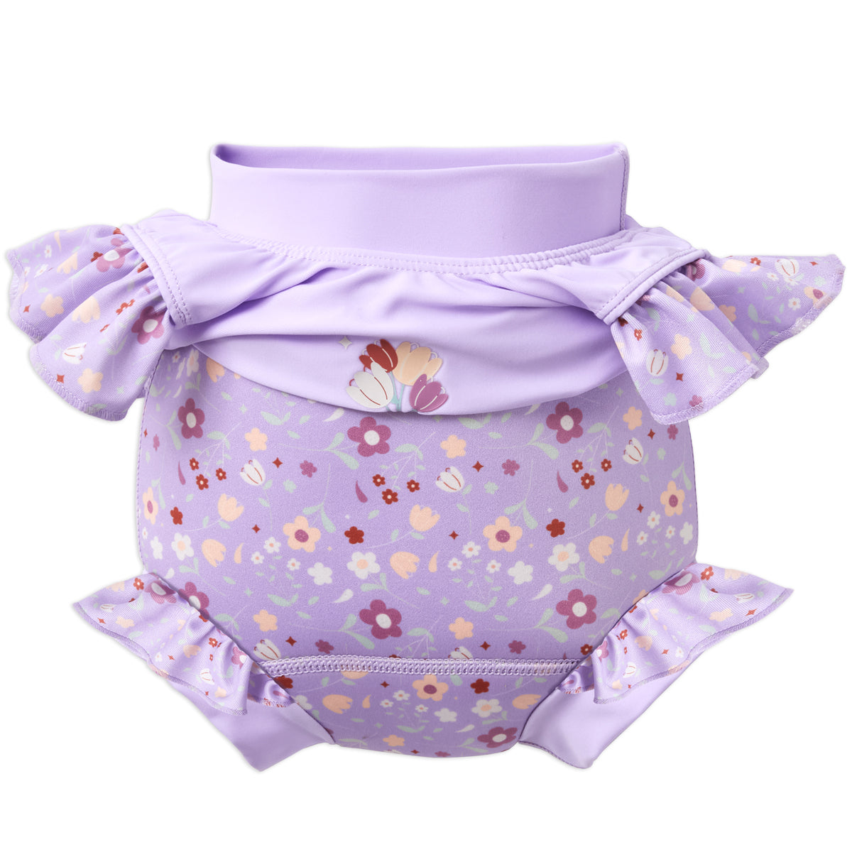 Happy Nappy™ Swimsuit Lilac Spring with Frills