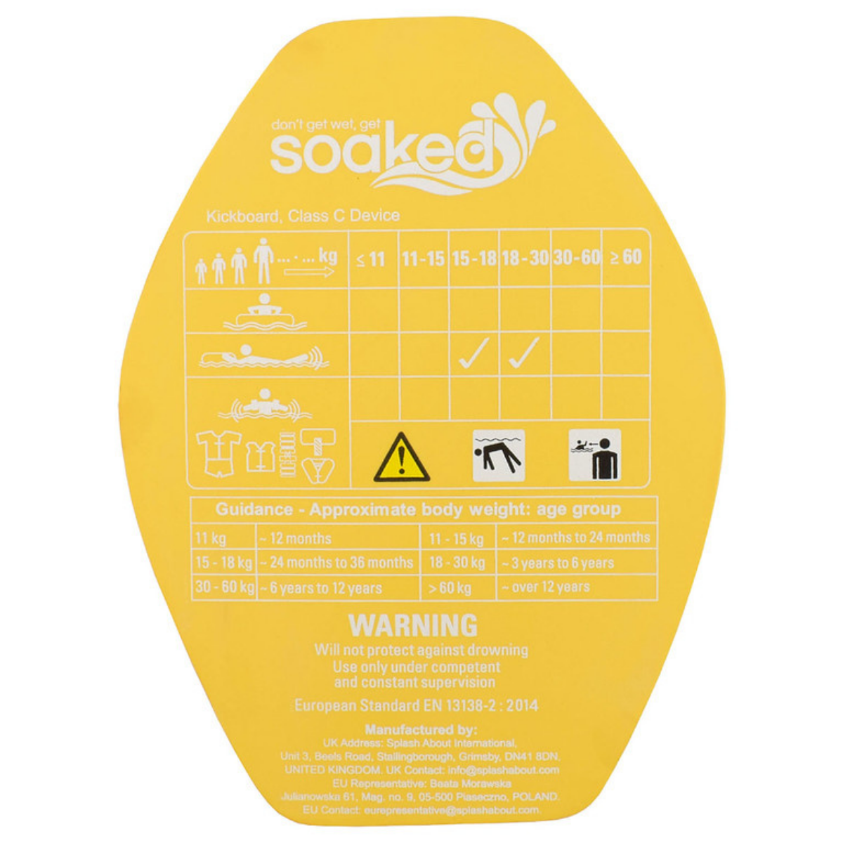 Shark Grey Kickboard