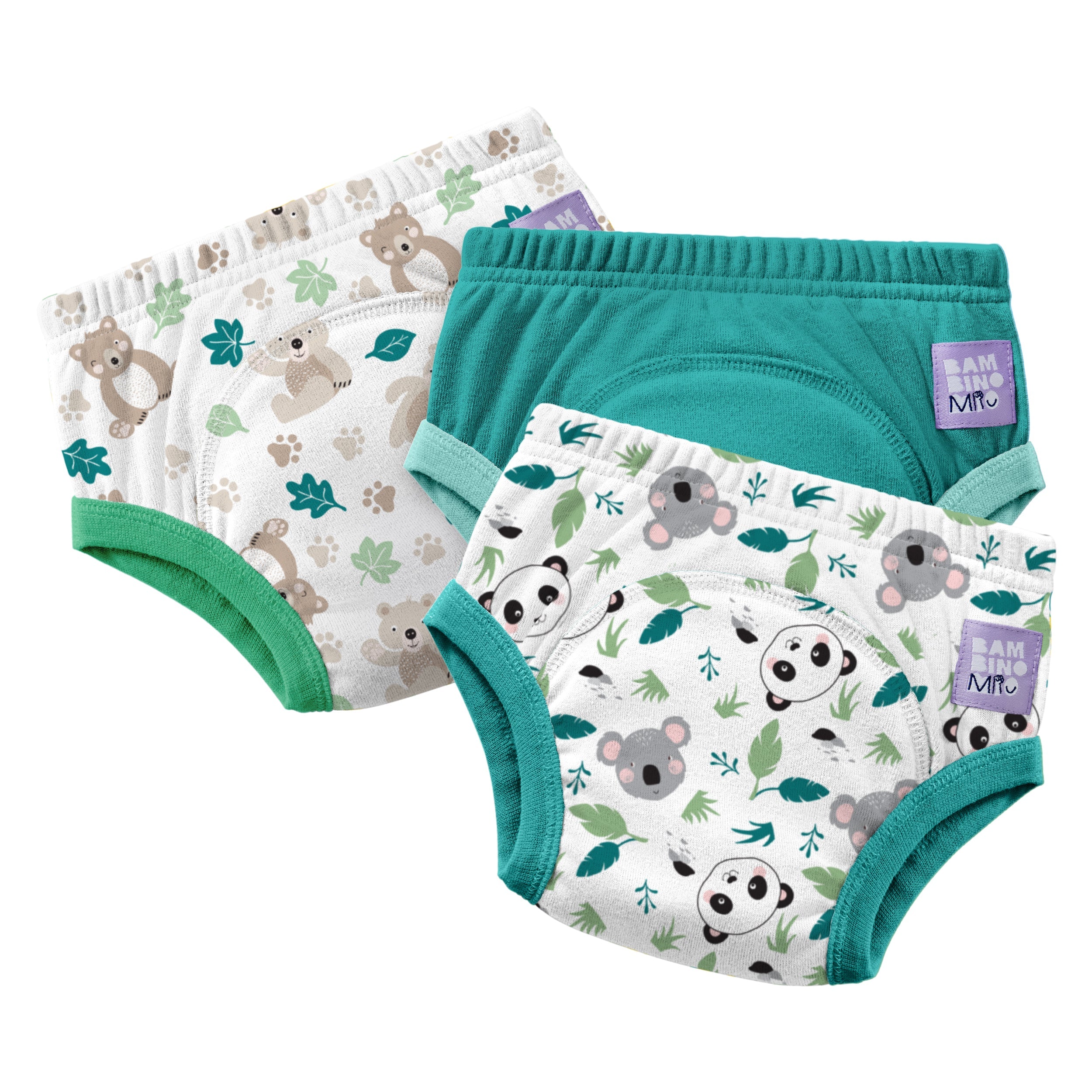 Reusable Potty Training Pants 3 Pack in Beary Cute- New and Improved! - Splash About Australia