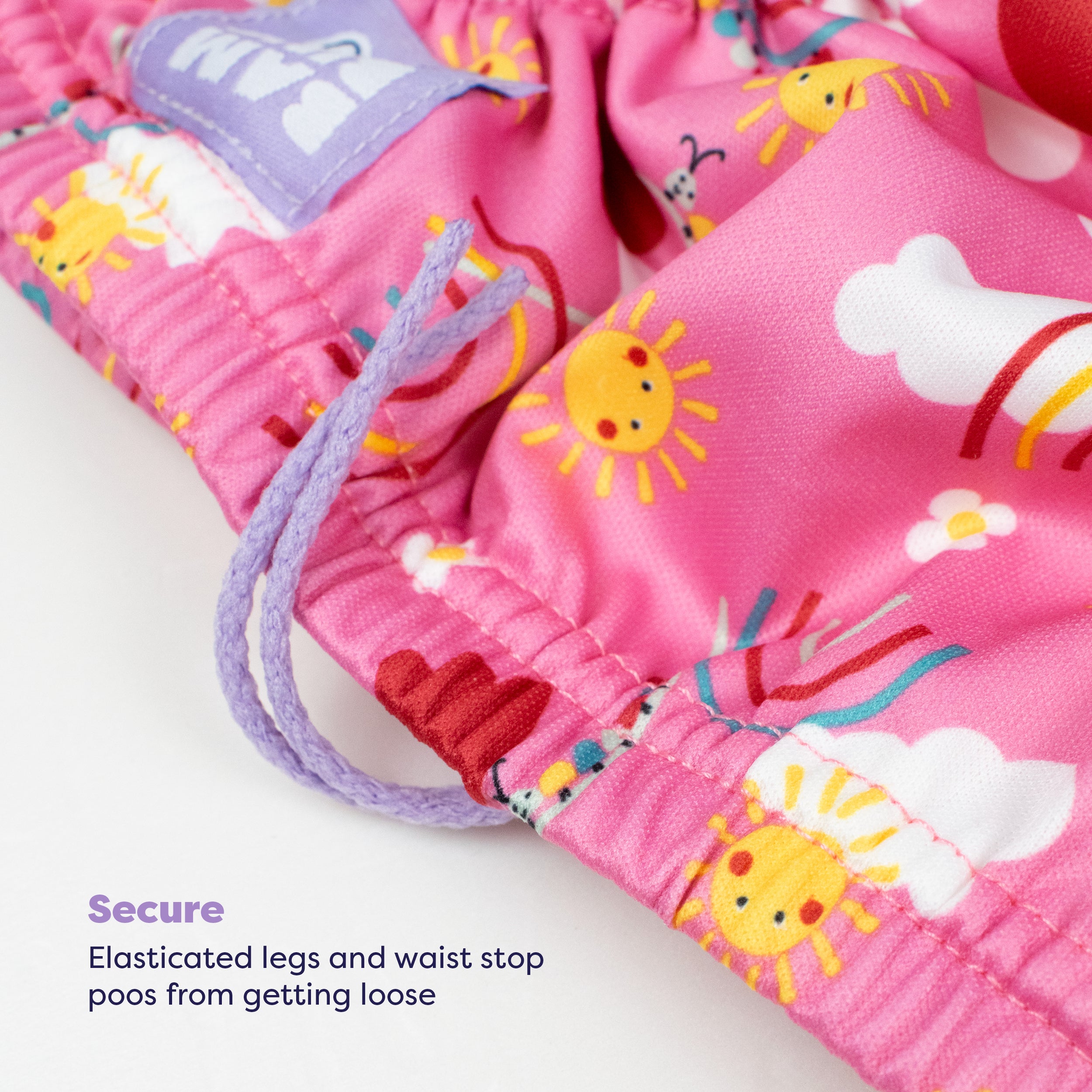 Reusable Swim Nappy - Happy Days