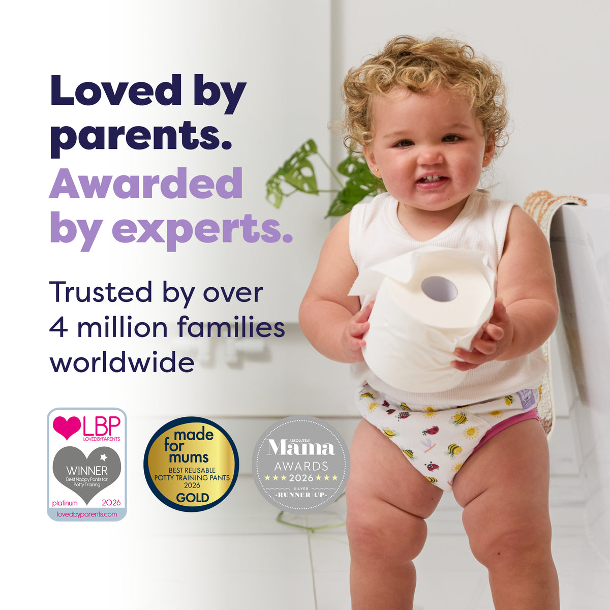 Reusable Potty Training Pants Elite Design - Fly High