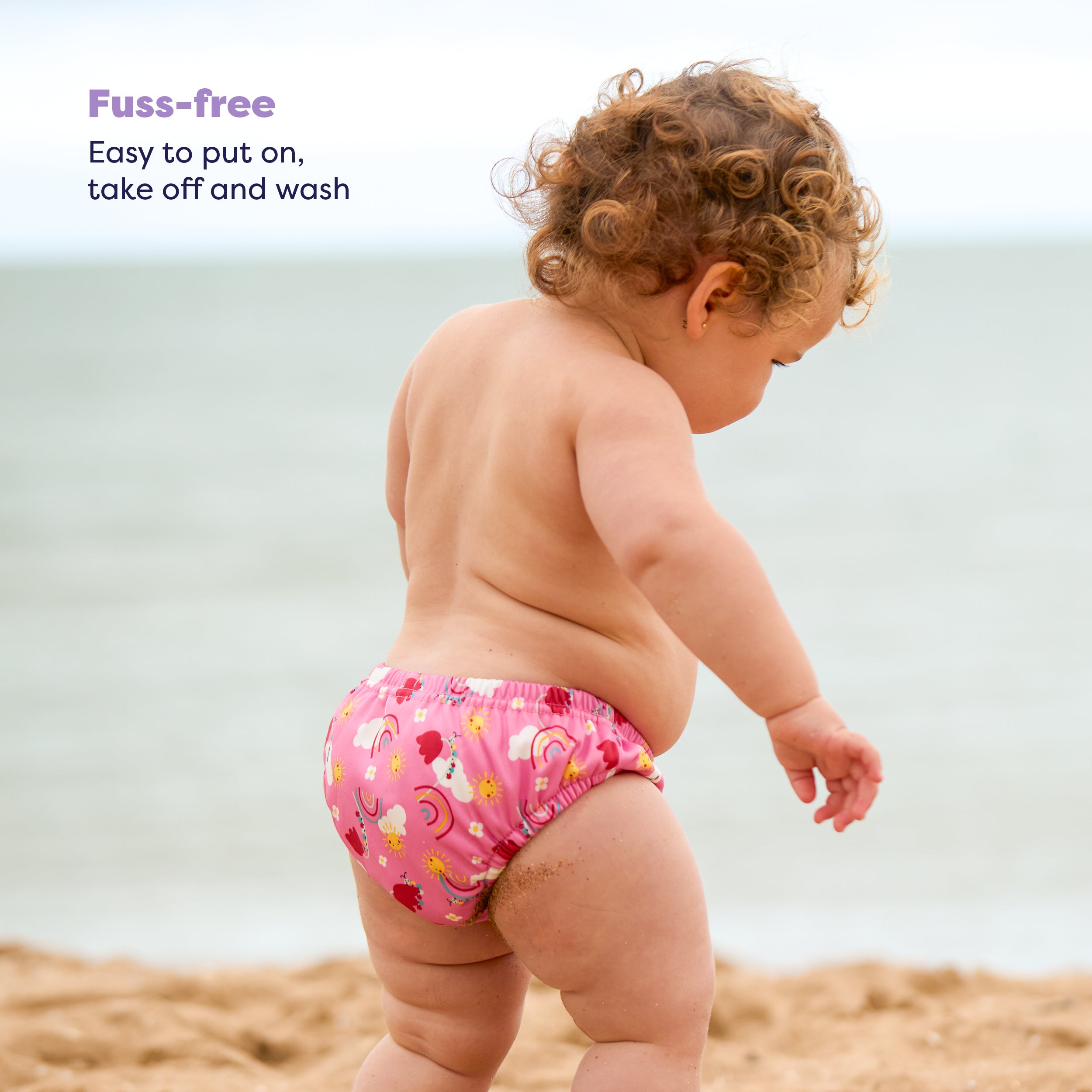 Reusable Swim Nappy - Happy Days