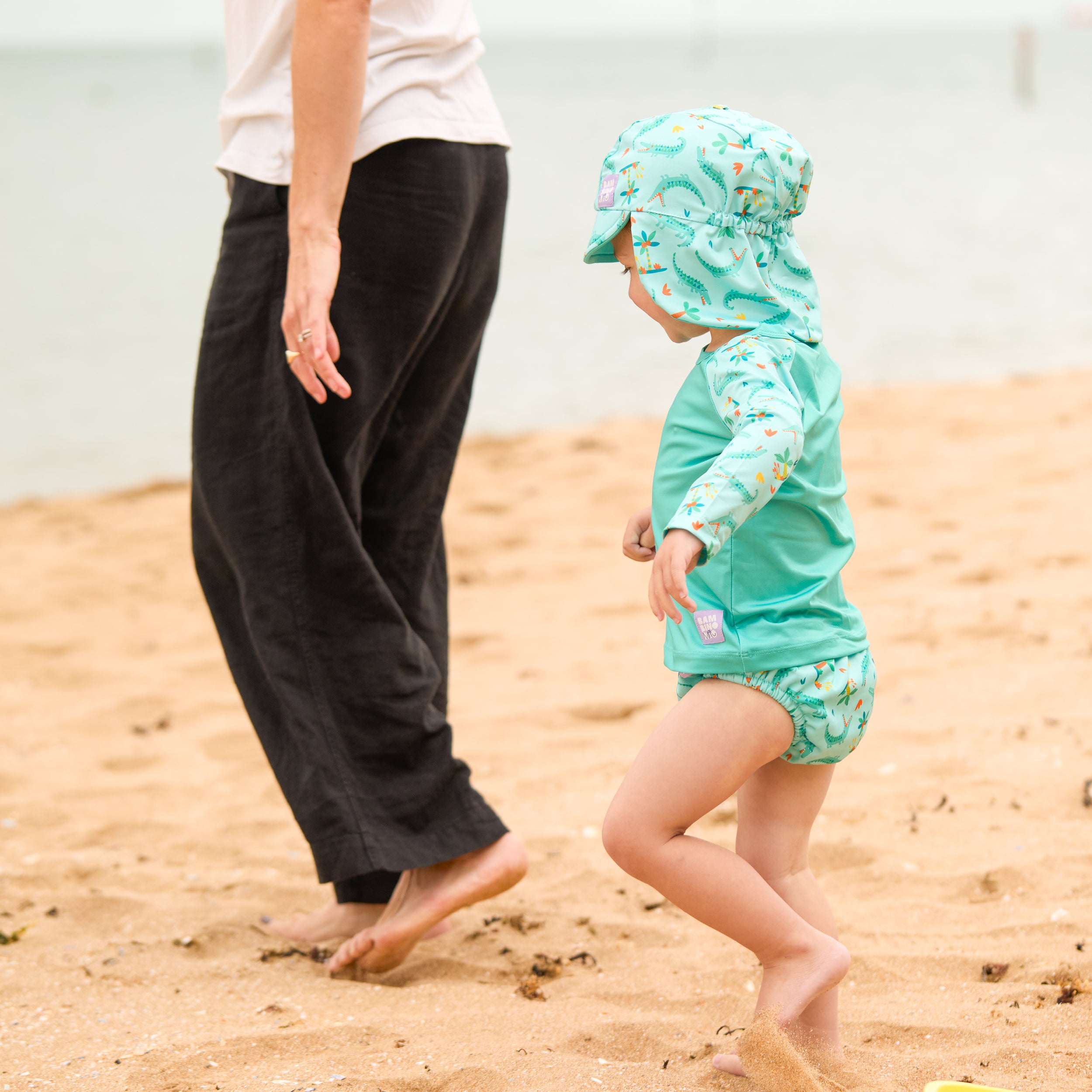 Reusable Swim Nappy - Crafty Croc