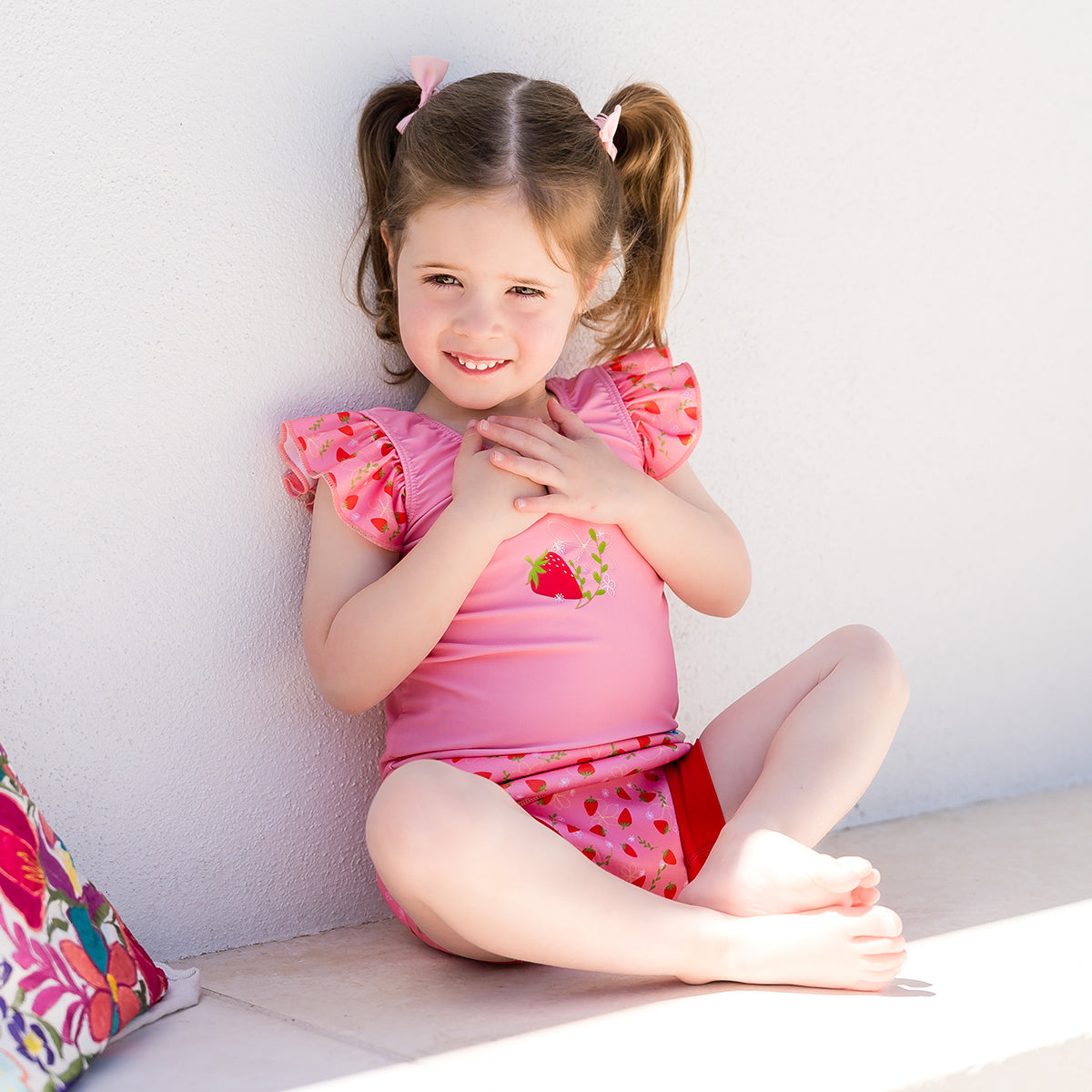 Happy Nappy Swimsuit & Premium Long Sleeve Rash Vest Bundle