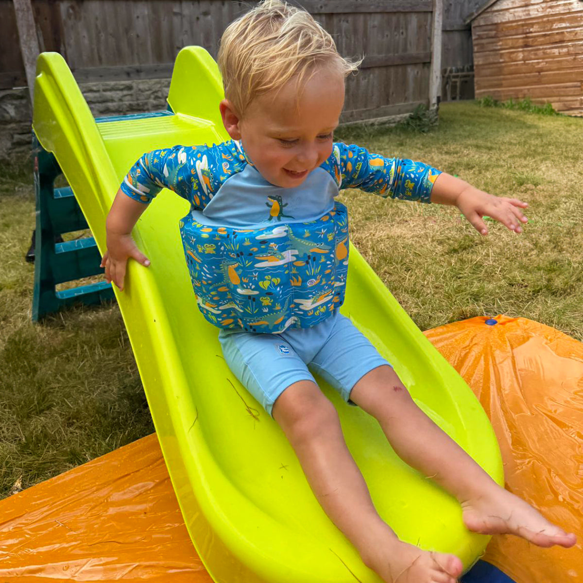 Learn to Swim Float Suit Crocodile Swamp