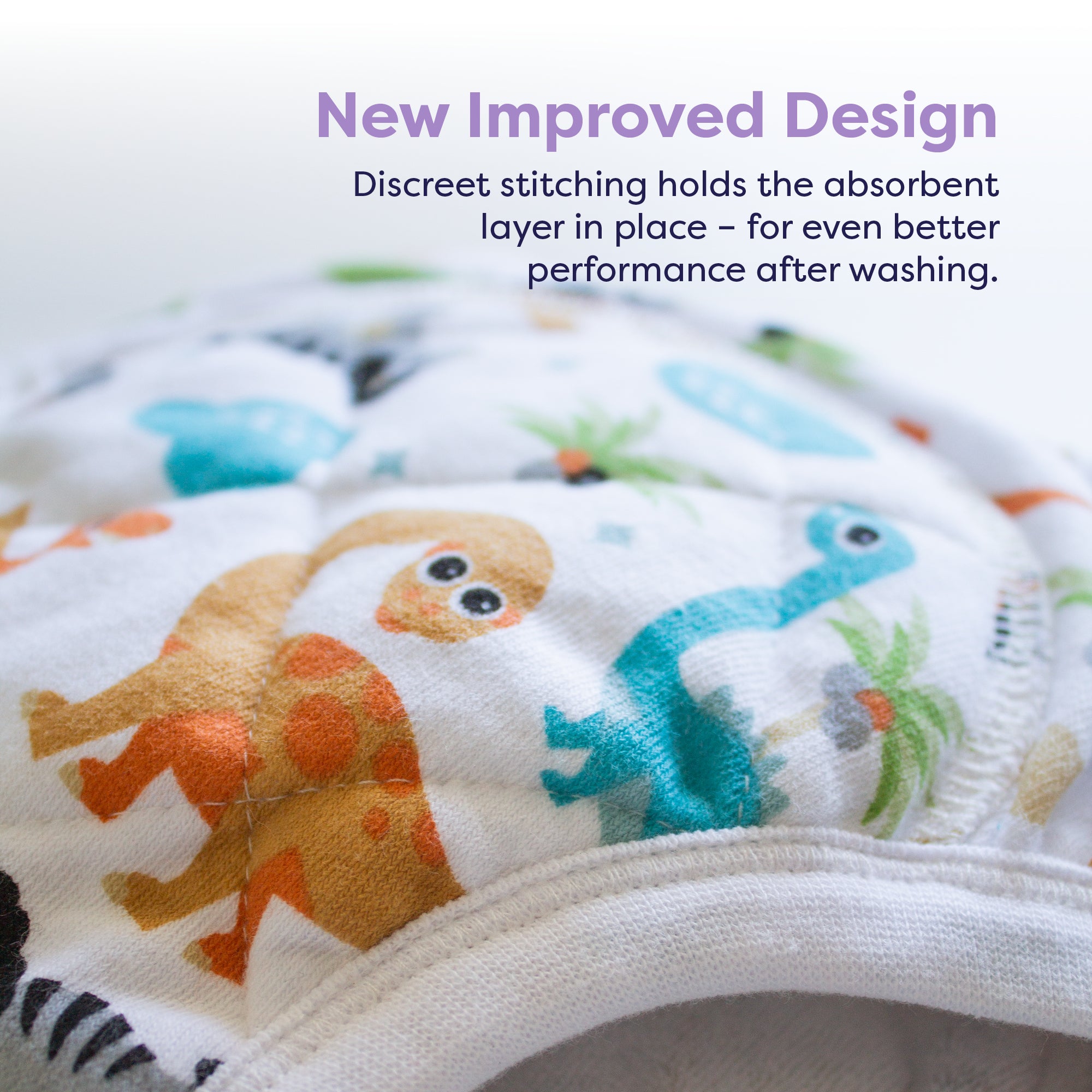 Reusable Potty Training Pants Enhanced - Dino