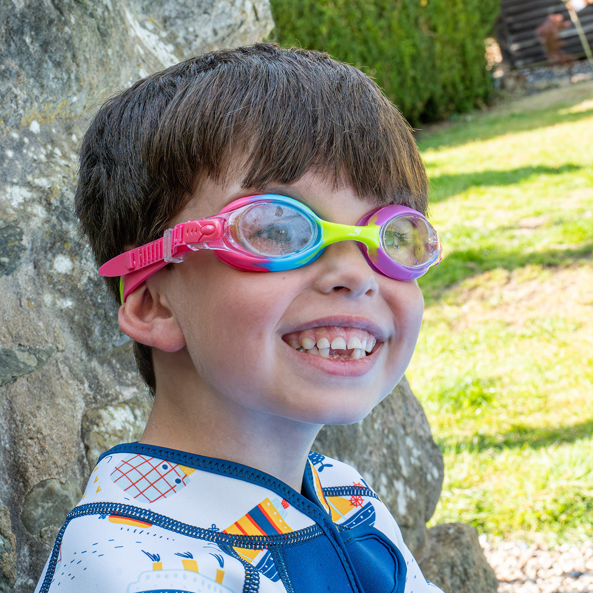 Infant Mahi Goggles Green & Pink 2-6 Years