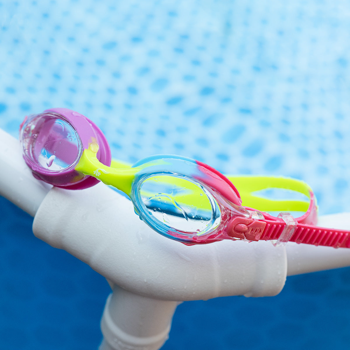 Infant Mahi Goggles Green & Pink 2-6 Years
