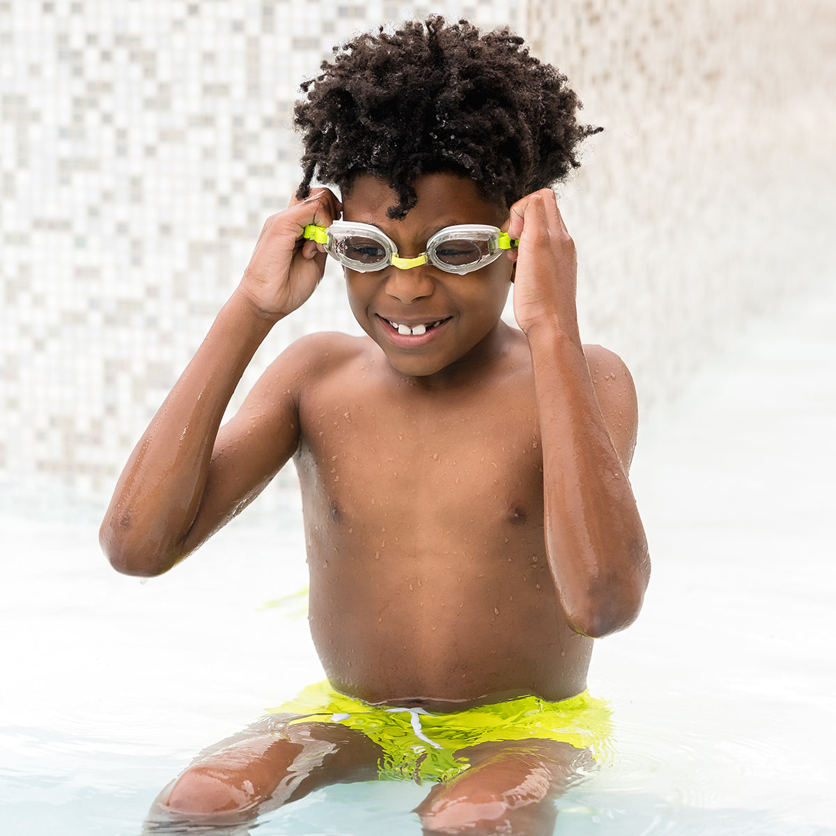 Junior Goggles Piranha Lime
