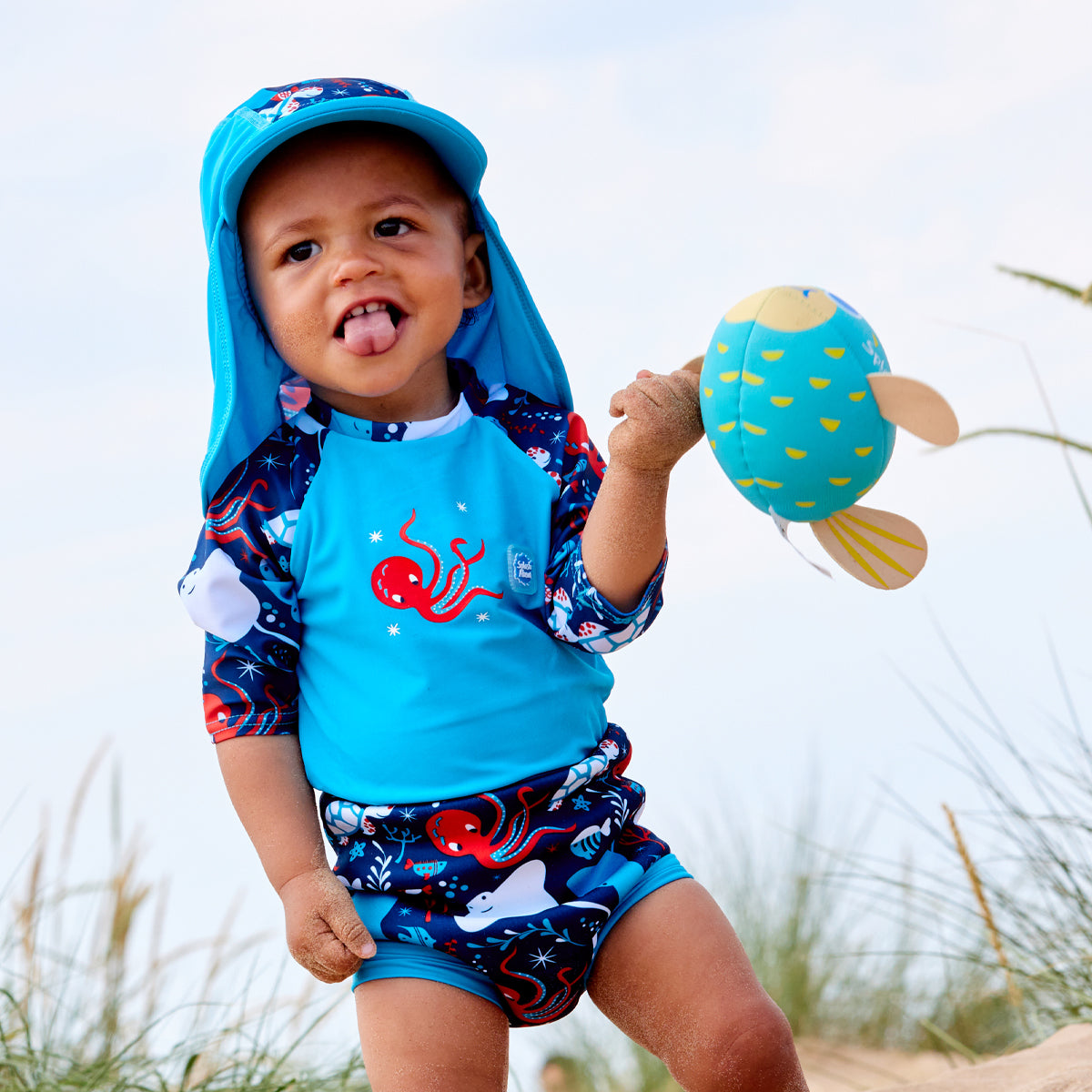 Happy Nappy™ Sunsuit Under the Sea