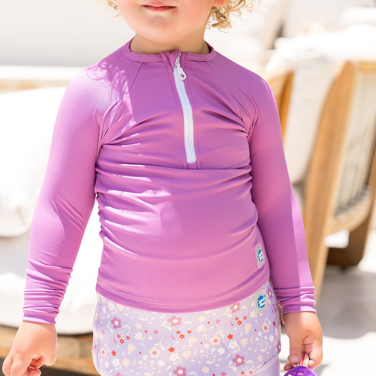 Premium Long Sleeve Rashie - Lilac