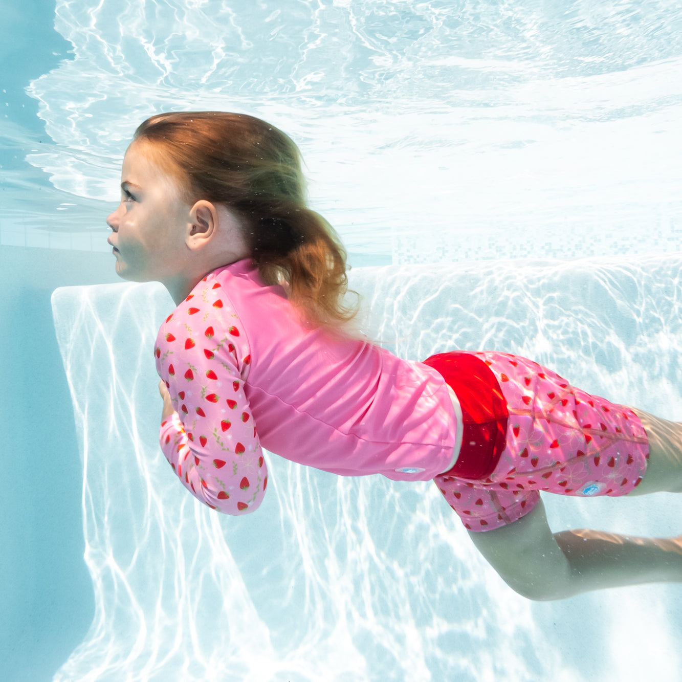 Toddler Splash Jammer Duo Strawberry Field