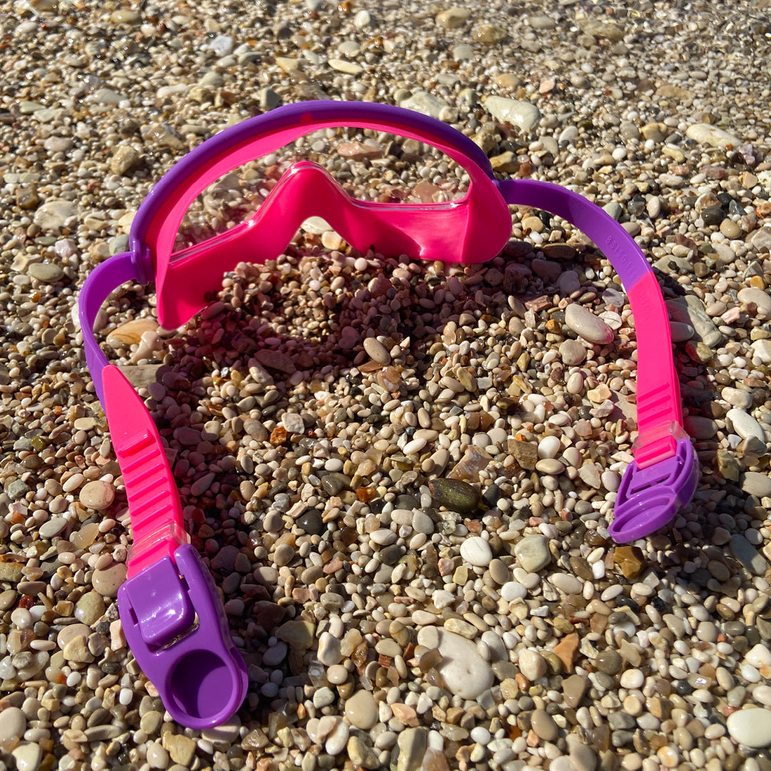 Junior Goggles Snapper Mask Pink/Purple 6-14 Years