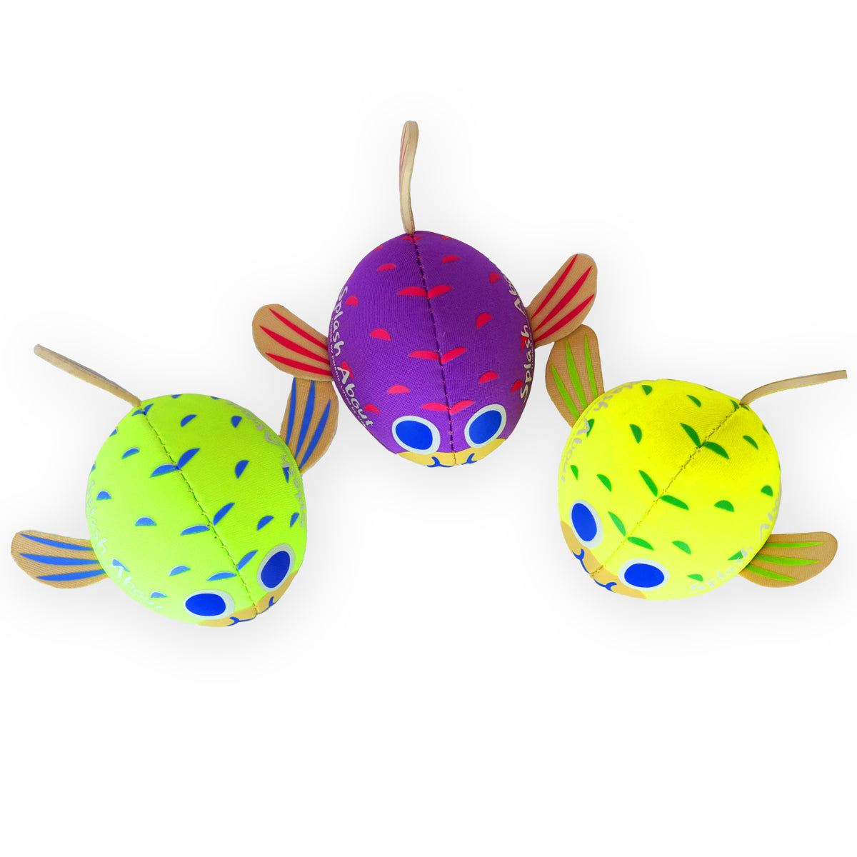 Mini Pufferfish Pool Balls - Pack of 3