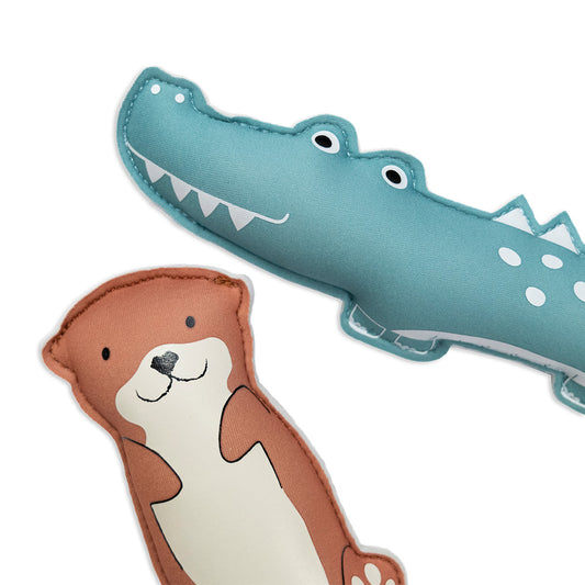 Snippets Pool Toys Croc & Otter
