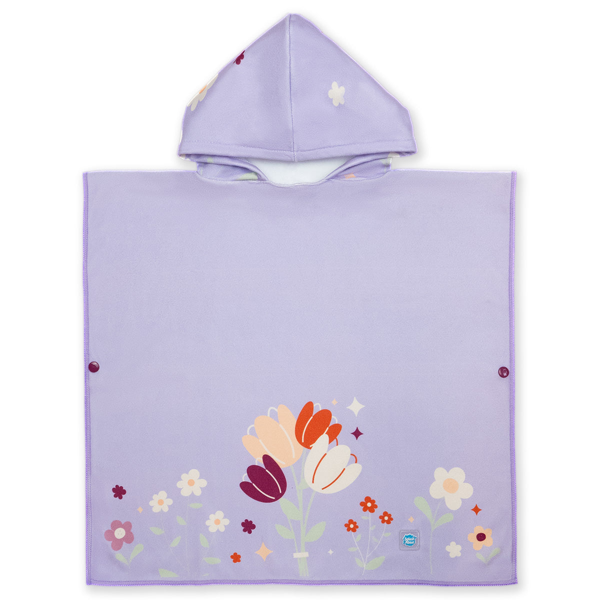 Hooded Towel Lilac Spring
