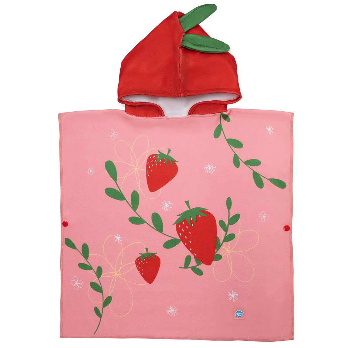 Hooded Towel Strawberry Field