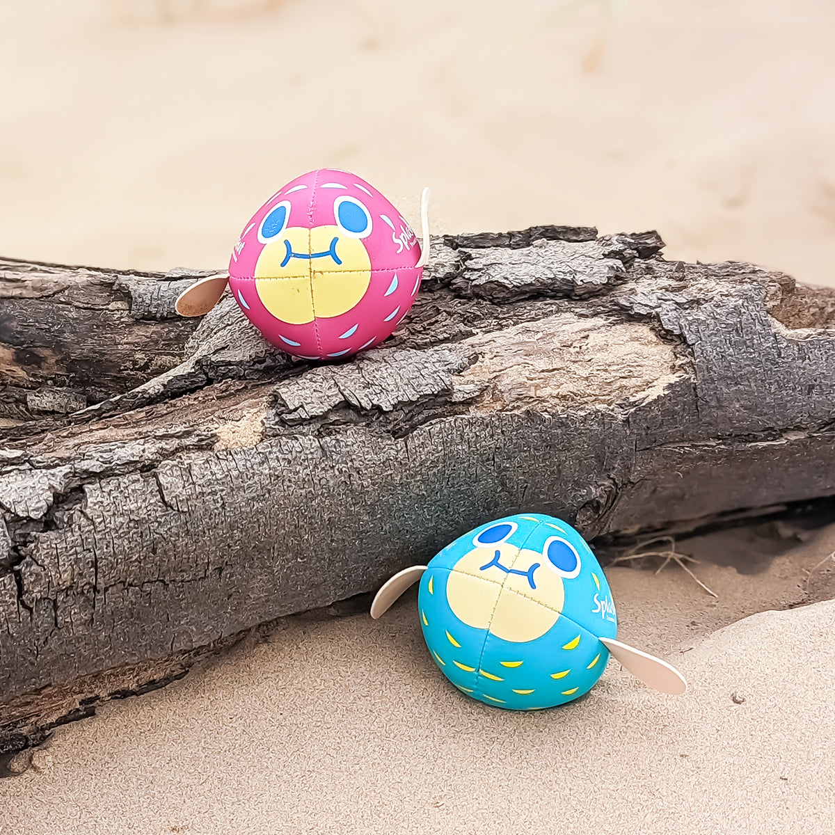 Neoprene Pufferfish Pool Ball Blue